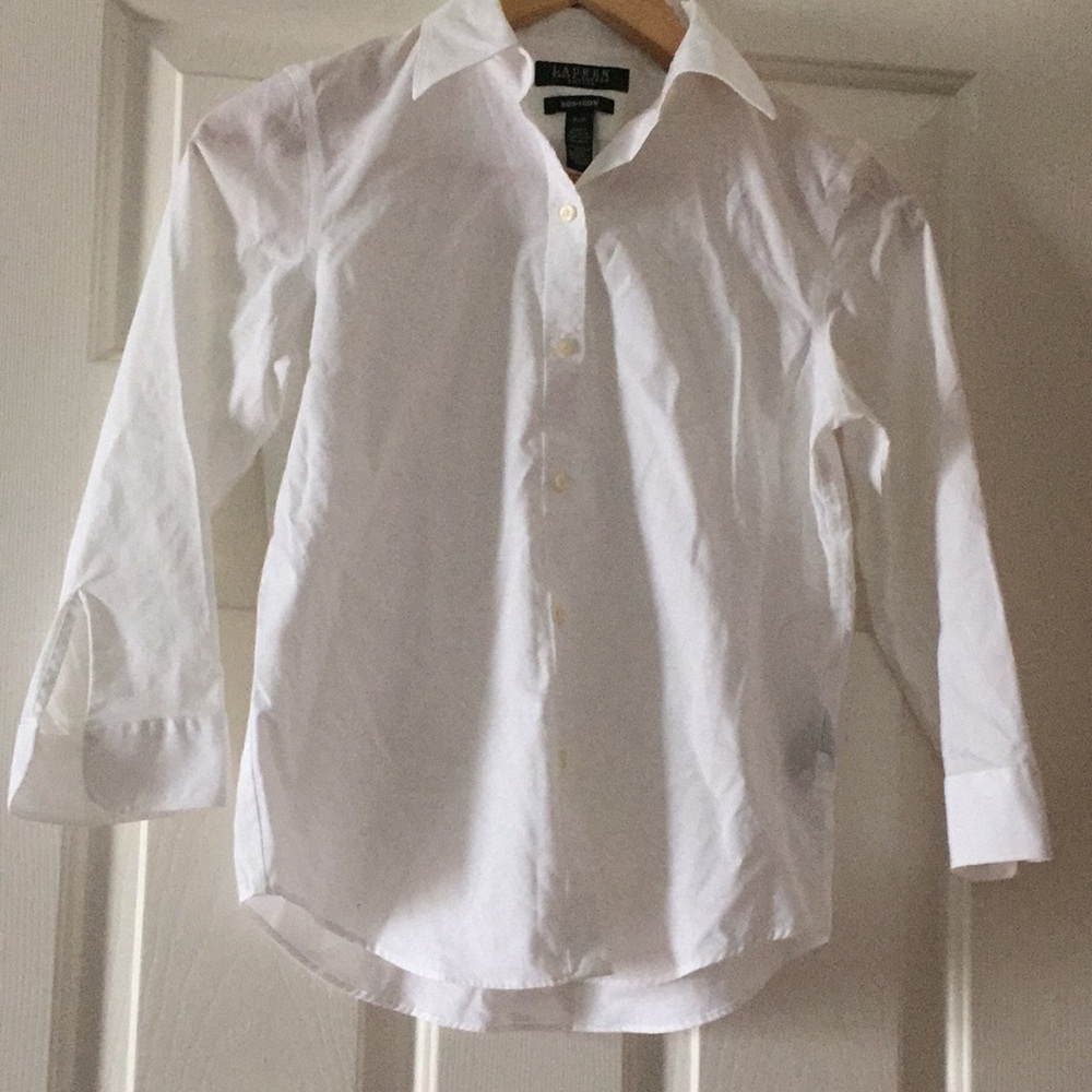 Ralph Lauren white button down